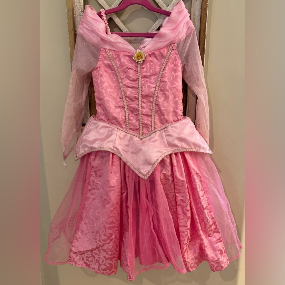 Disney Parks Authentic Aurora Sleeping Beauty Costume Girls Small